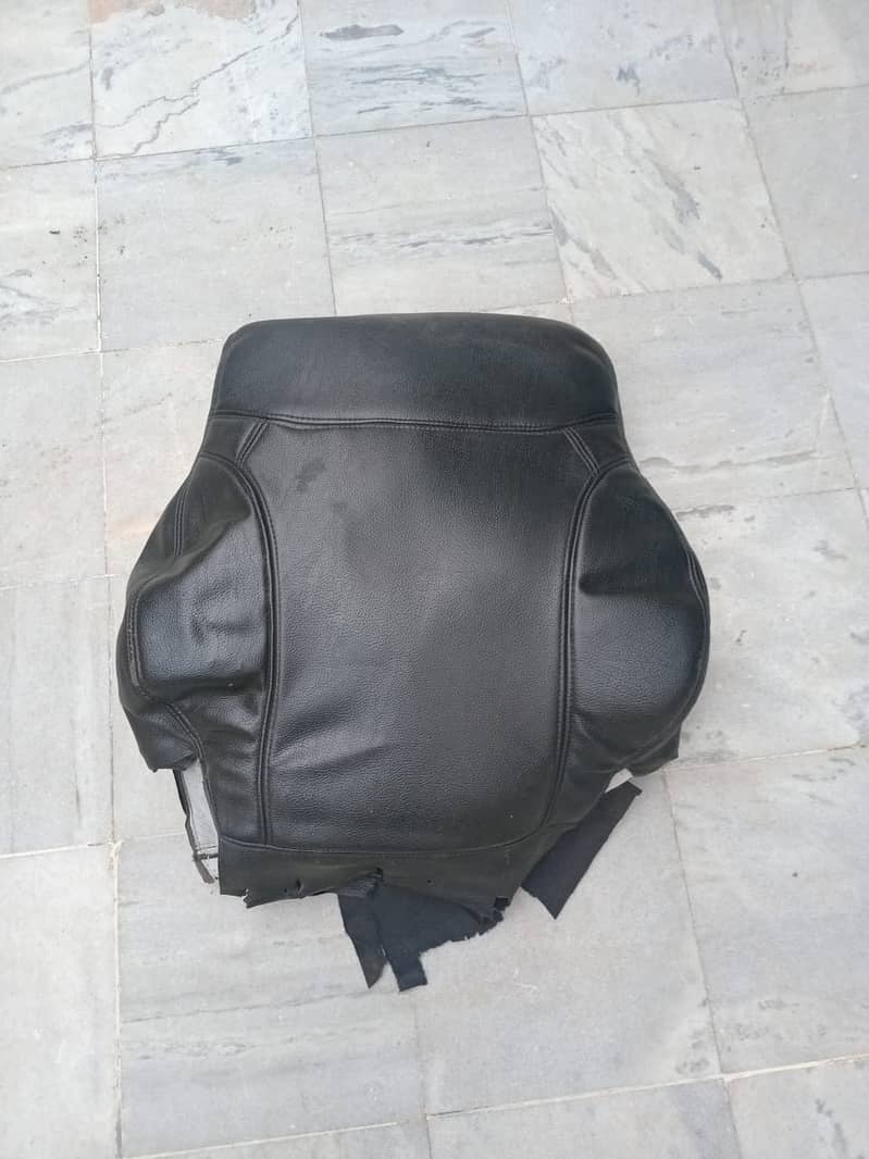 Honda Rebirth Seat Covers Black Leather 1