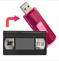 Vcr Cassettes convert Into USB