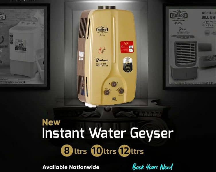 Gas instant gayser/ instant water heater/ imported gas gayser/ new 0