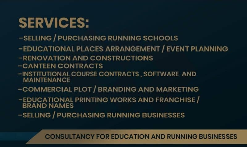 Running school for sale 1