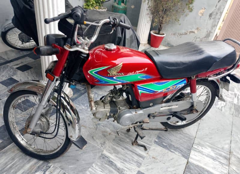 Honda CD 70 very good condition reasonable price 1