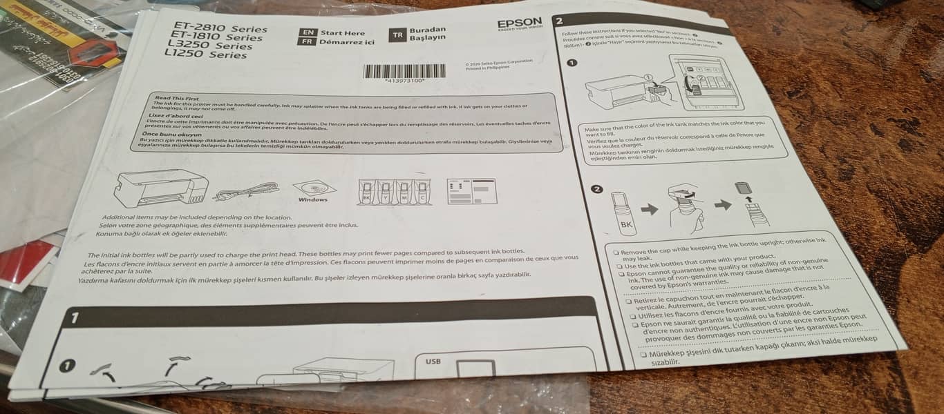 Epson L3250 wifi 2