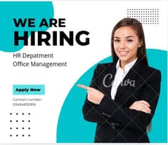 Job  available in HR Department