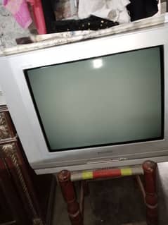 ecostar television 21 inch all okay screen okay b no repair ket