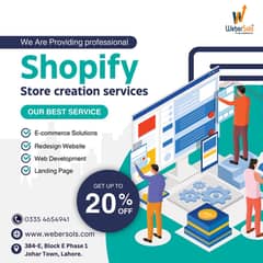 Shopify store / web design / website development / App development