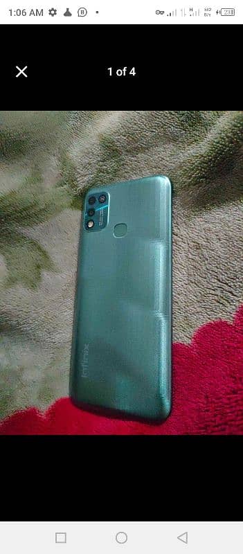 Infinix hot 11 play 4 gb 64 gb with box no charger 6000 mAh battery 2