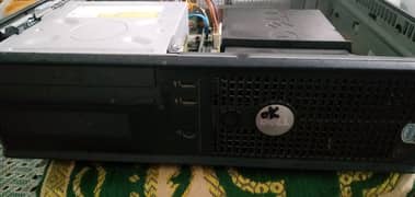 Dell desktop with LCD 14" for sale core 2 du