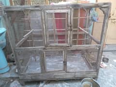 wooden cage 0