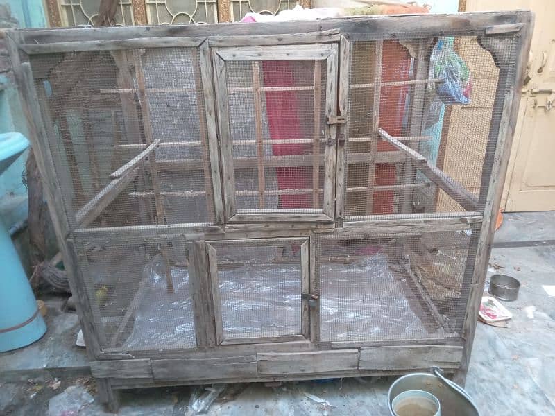 wooden cage 0