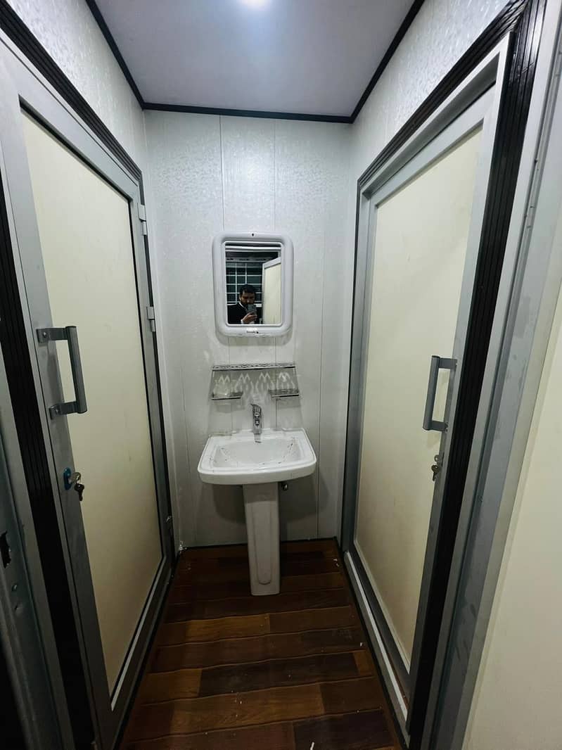 shipping container office container portable toilet cabin prefab homes 6