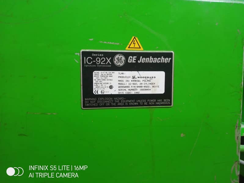 Jenbacher JGS320 GAS GENERATOR FOR SALE - 1MW 3