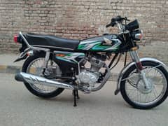 Honda CG 125 23 Model All Punjab number registered