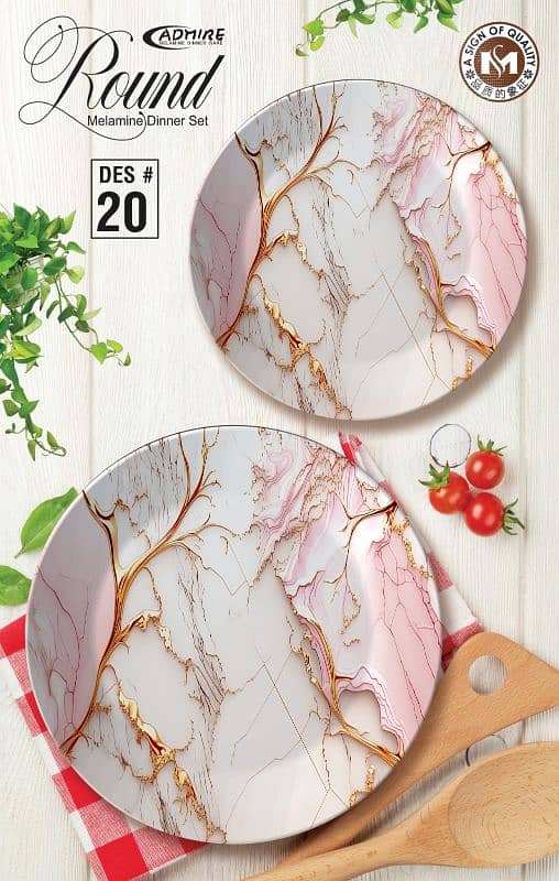 melamine dinner set 14