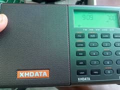 XHDATA D-808 Full Band Digital Radio with FM (RDS), AM and SW(SSB/LSB)