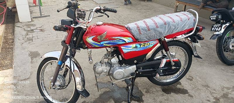 Honda 70 t 2024 distribution all Punjab 5