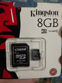 Kingston 8GB Memory Card [JAPAN]