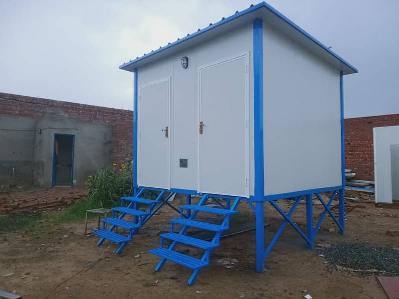 security cabin prefab toilet cabin container office portable toilets 2