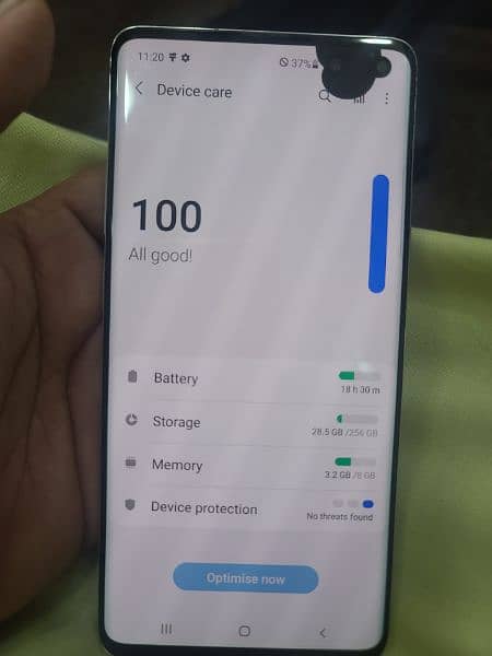 Samsung s10 5g dotted 10/10 condition 1