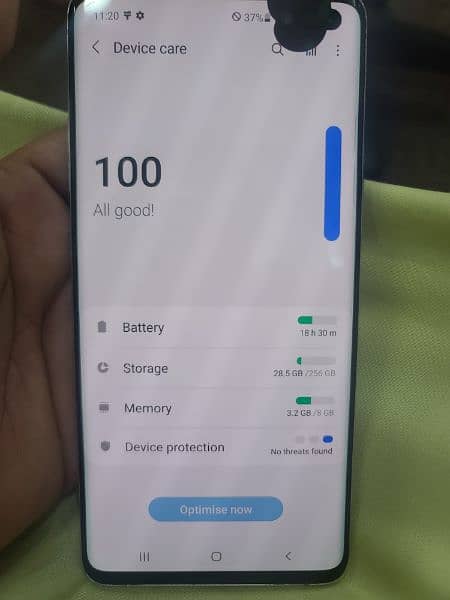 Samsung s10 5g dotted 10/10 condition 2