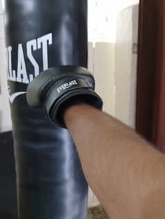 Punching Bag and Gloves