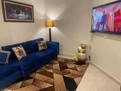 2 Bed Furnished Apartment Available For Rent. In Zarkon Heights G-15 Islamabad. 0