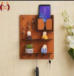 Wooden Wall Mount Mobile Holder