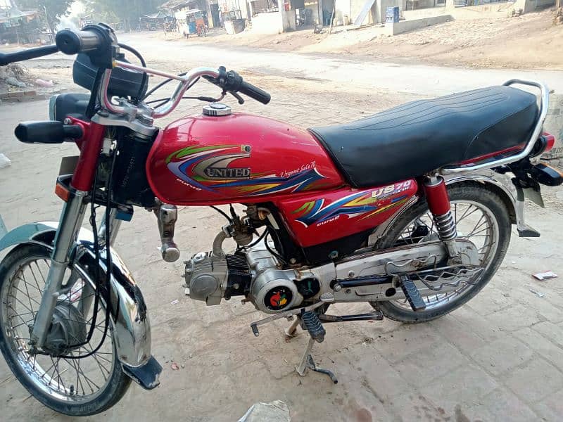 united bike 70cc bilkul saff condition 0