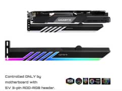 uphere graphics card sag holder RGB