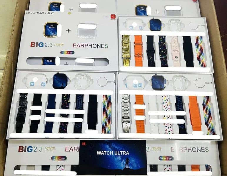 I20 Ultra Max suit Smart Watch 10 in 1 box 3