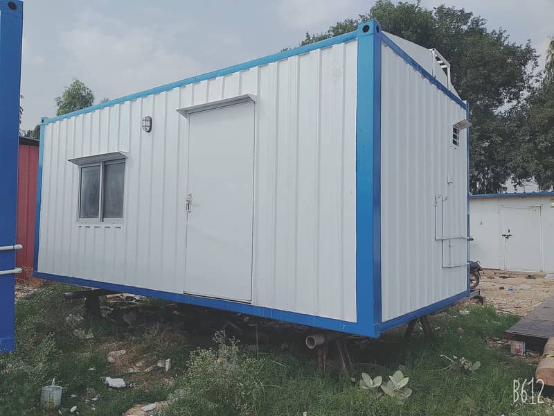 shipping container office container cafe cabin prefab structure porta 1