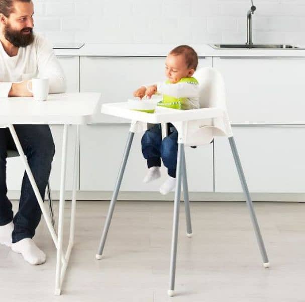 IKEA ANTILOP BABY HIGH CHAIR WITH TRAY 5