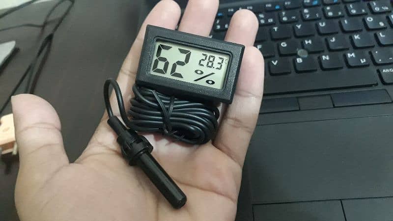 Digital LCD Hygrometer Temperature Humidity Meter HTC 1 HTC 2 TPM-10 6