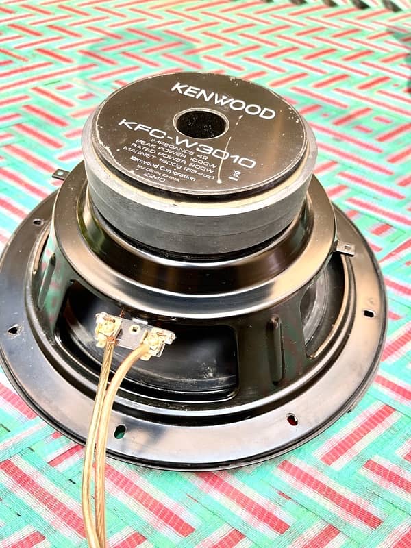 KENWOOD KFC-W3010 subwoofer for sale 3