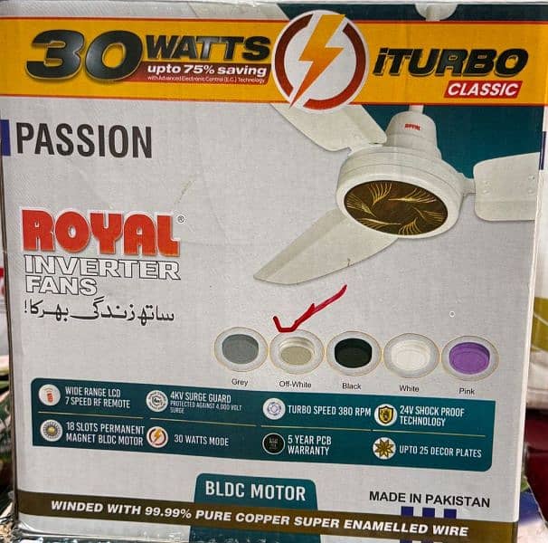 Royal Fan iTurbo Inverter Fan 2