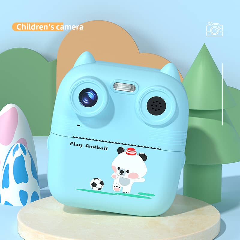 D8s Childrens Time Front/Back Rear Hd Digital Thermal Print Camera 10 0