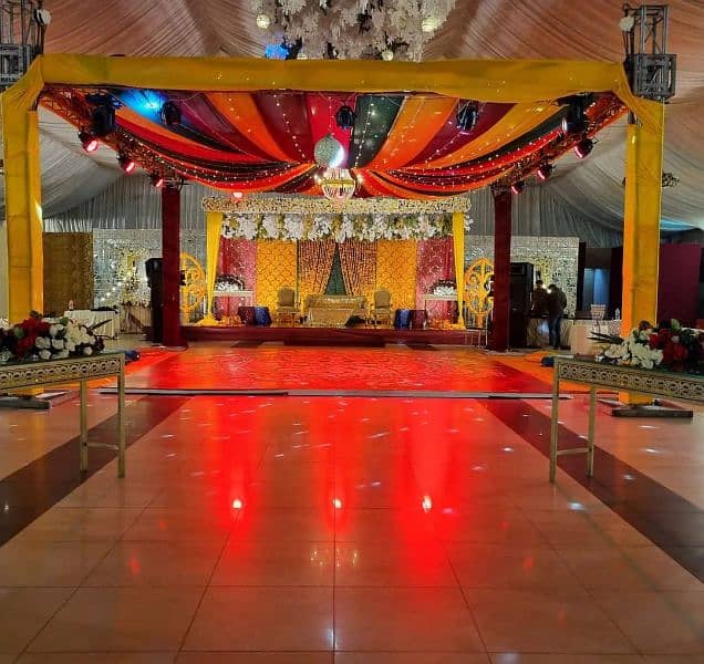 mehndi setup Khan events decor 9