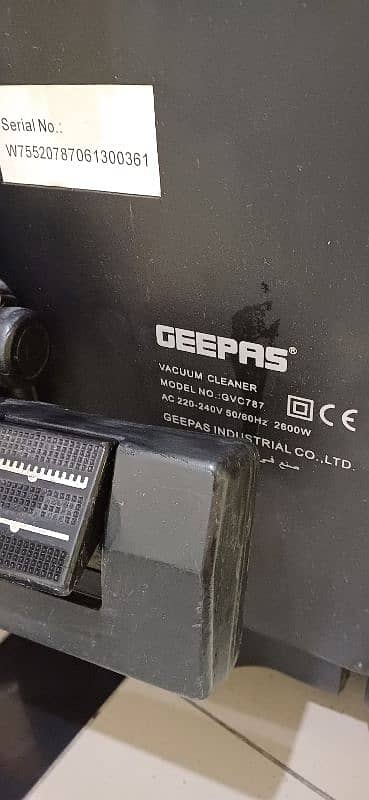 vacuum cleaner. GEEPAS 6