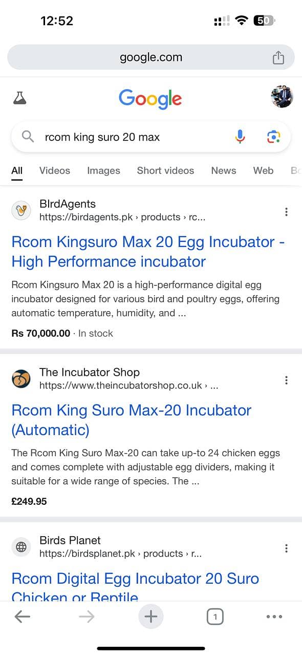 Digital Incubator | Fully Automatic | 24/40/60 Bird Eggs 5