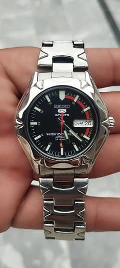 ORIGINAL SEIKO 5 SPORTS AUTOMATIC WATCH