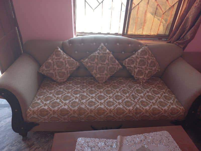 sofa set complete new set 5 seater imported waskot stuff 5