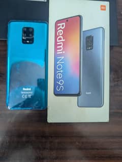 Redmi Note 9s with BOX 10/10 Condition