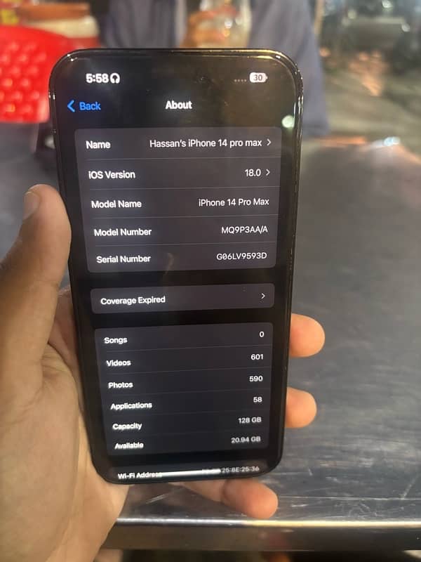 iphone 14 pro max 128 gb non pta 7