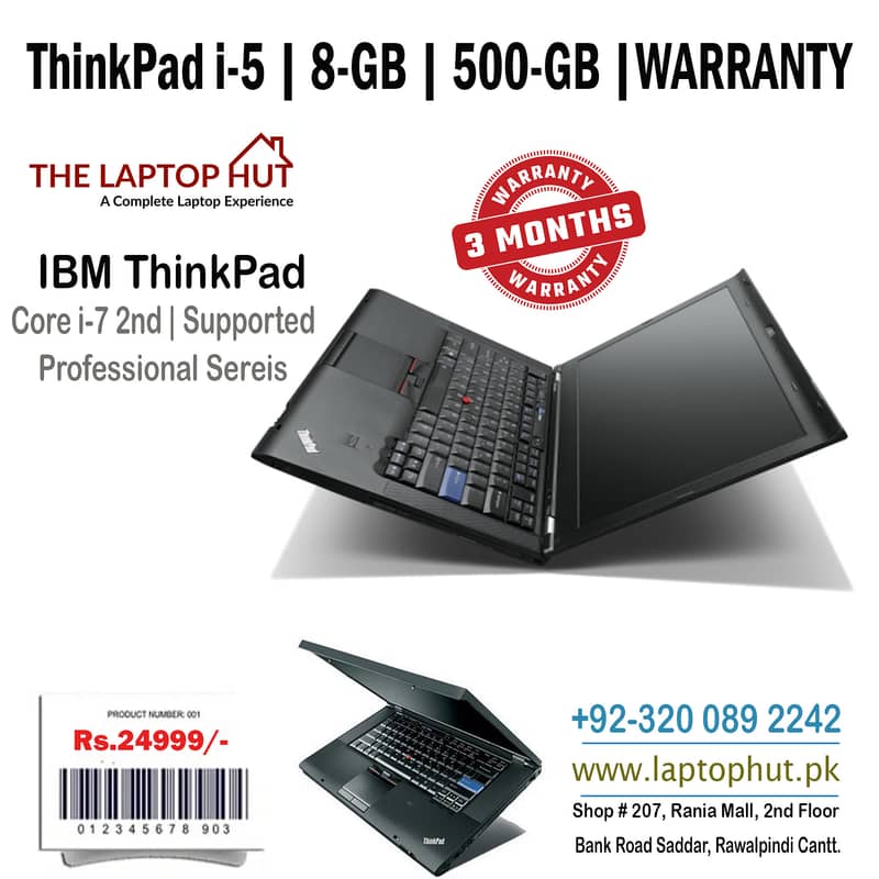 Core i5 3rd Generation | 6 Months Warranty | THE LAPTOP HUT | WARANTY 16