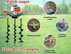 Earth Auger, post hole Digger, Plant hole Digger