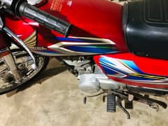 honda CG 125 2022 red karachi genuine