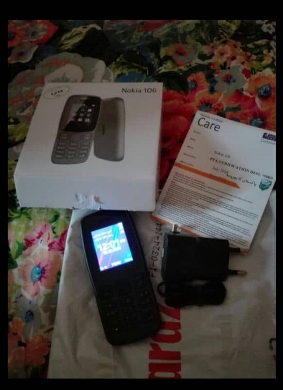 nokia 106 full box pack pta approved 0