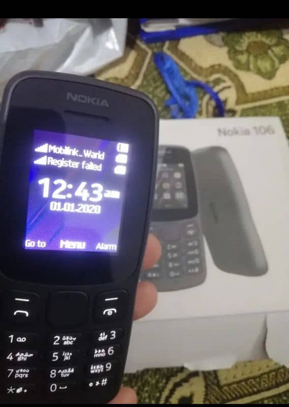 nokia 106 full box pack pta approved 4