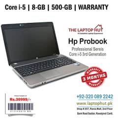 Student | Teacher Laptop Offer | 8-GB Ram | 500-GB HDD | i5 3rd Gen.