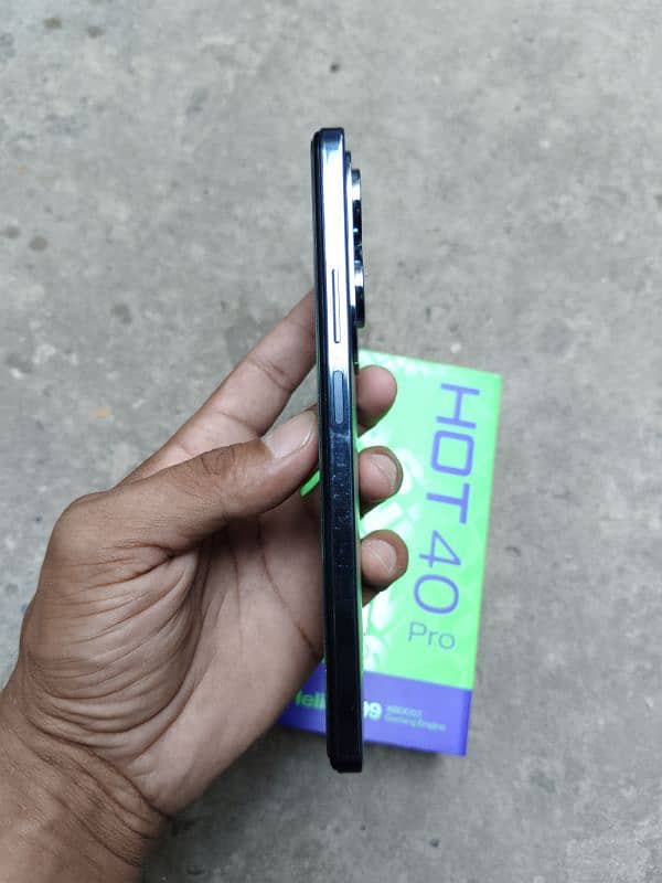 infinix Hot 40 Pro full Box 16/256 5