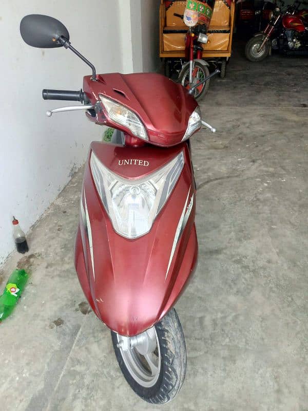 United ke scooter ha good condition me ha koi masla nai ha 0